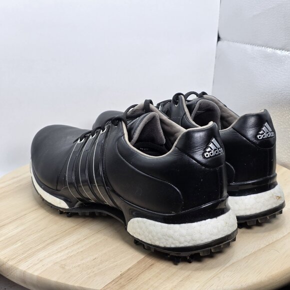 Adidas Tour360 Boost Spikeless Golf Shoes Men’s 8 Black BB7925 Clean - Picture 7 of 9